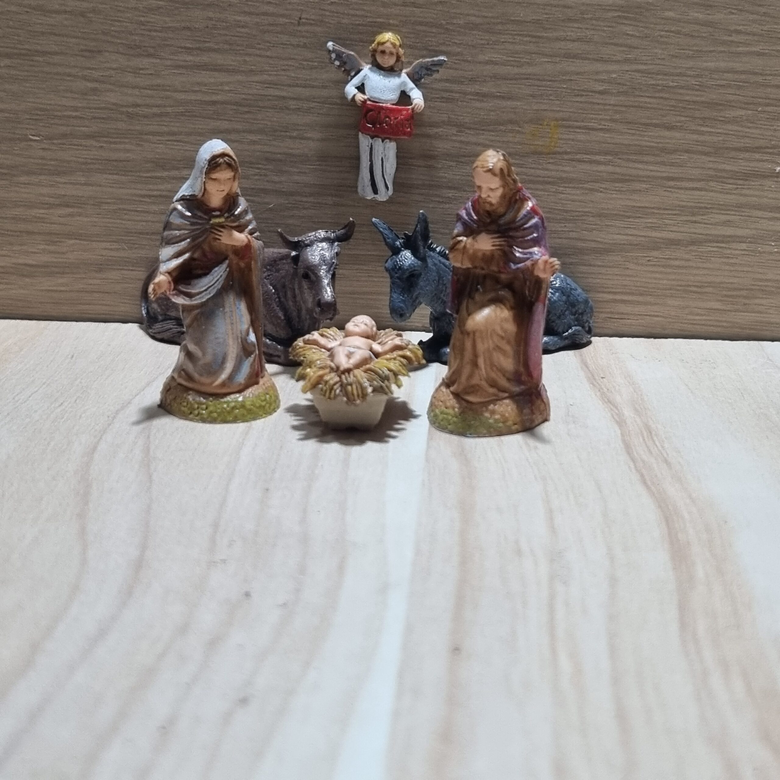 Montanini Pastori Landi Natività 6 cm statuina presepe
