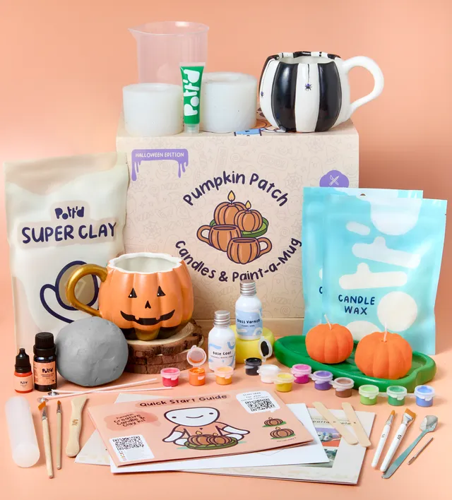 Pott'd Bundles Pumpkin Patch Bundle Candele Mug Autunno
