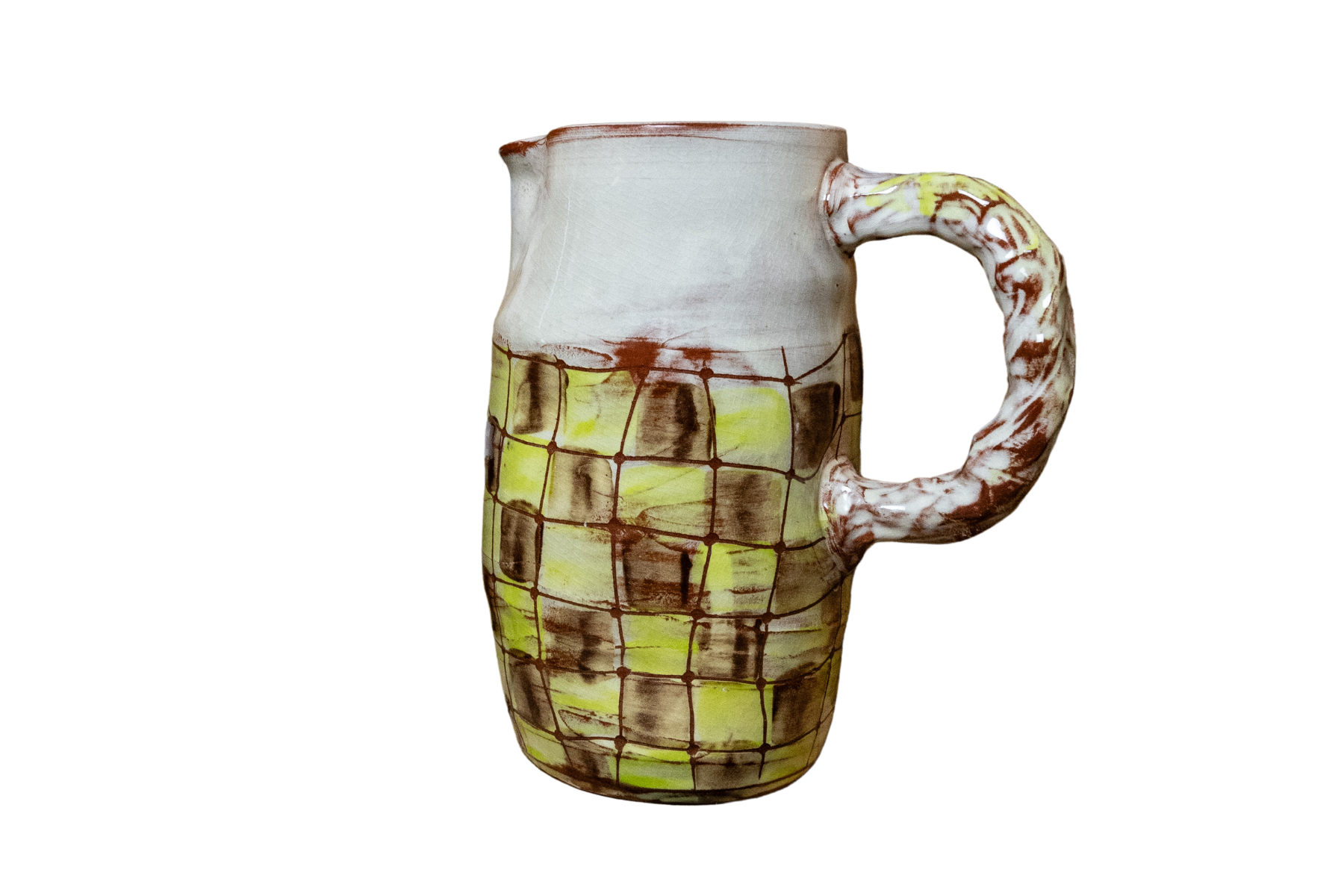 OrientéObjets Alice brocca gialla ceramica artigianale
