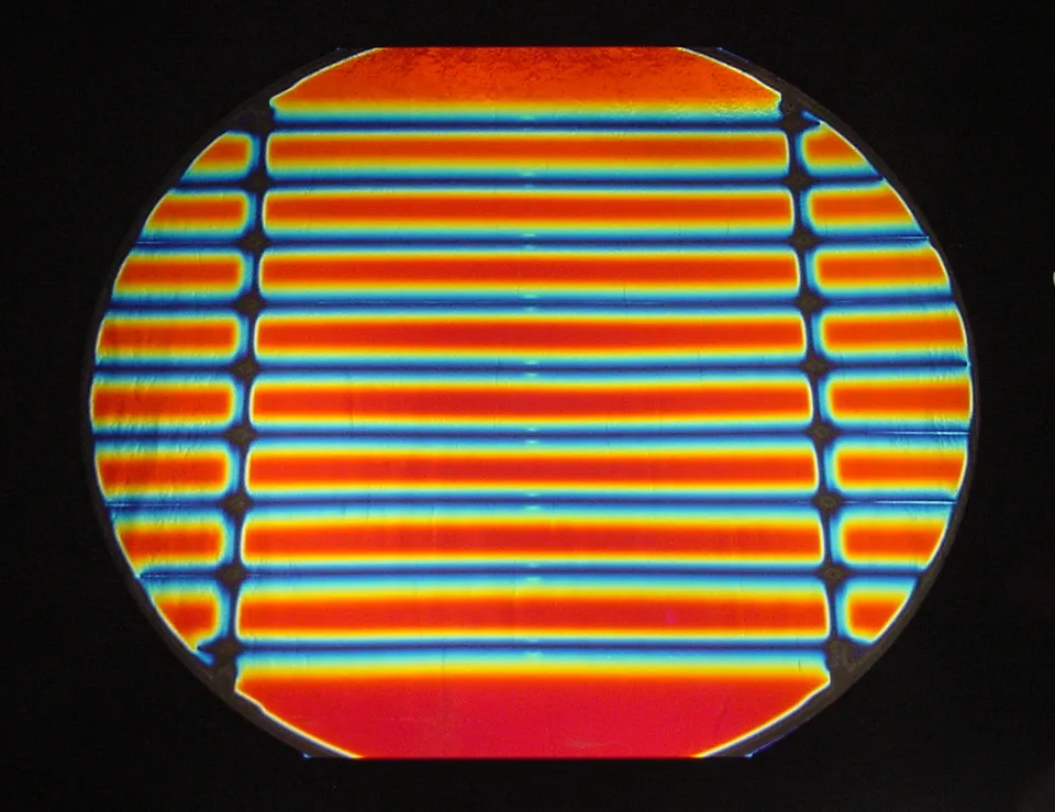 Cbs Shop by Pattern Rainbow B vetro dicroico cyan rosso 1 1/2"