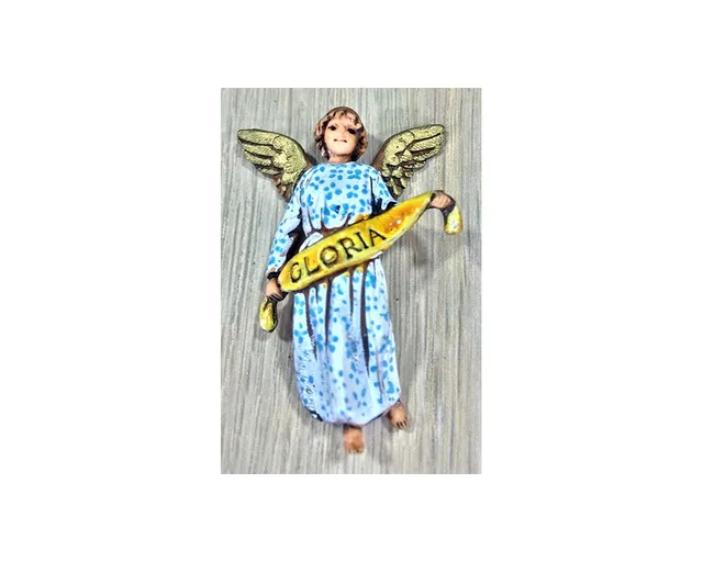 Pastori Landi 6506 Angelo Gloria statuina presepe resina
