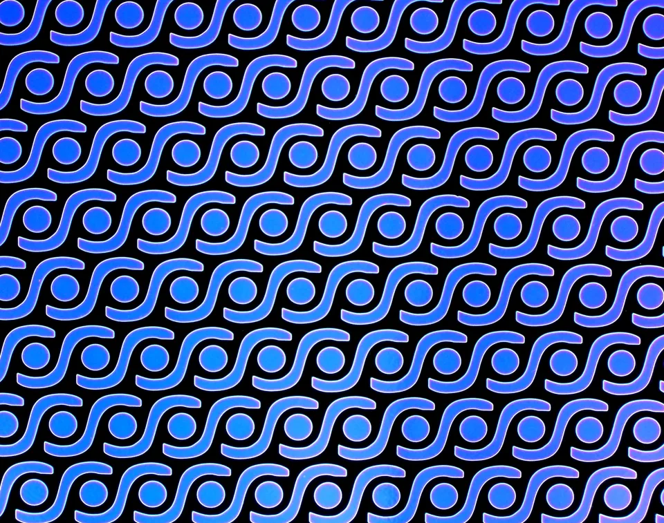 Cbs Dichroic Borderline Rings Green Magenta vetro dicroico COE