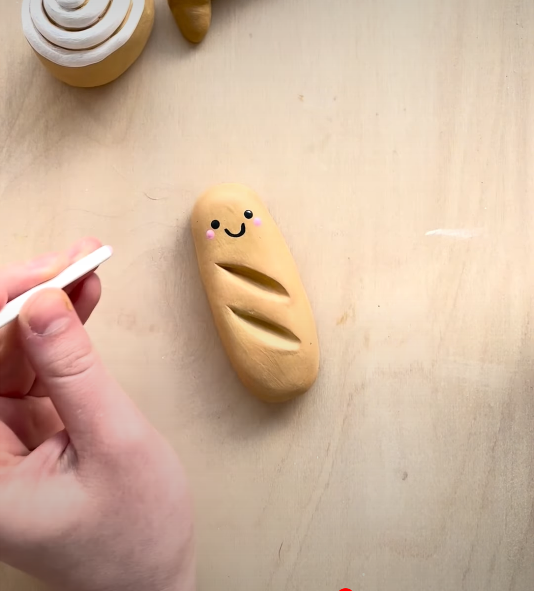Pott'd Projects Boulangerie Buddies kit ceramica mini figure